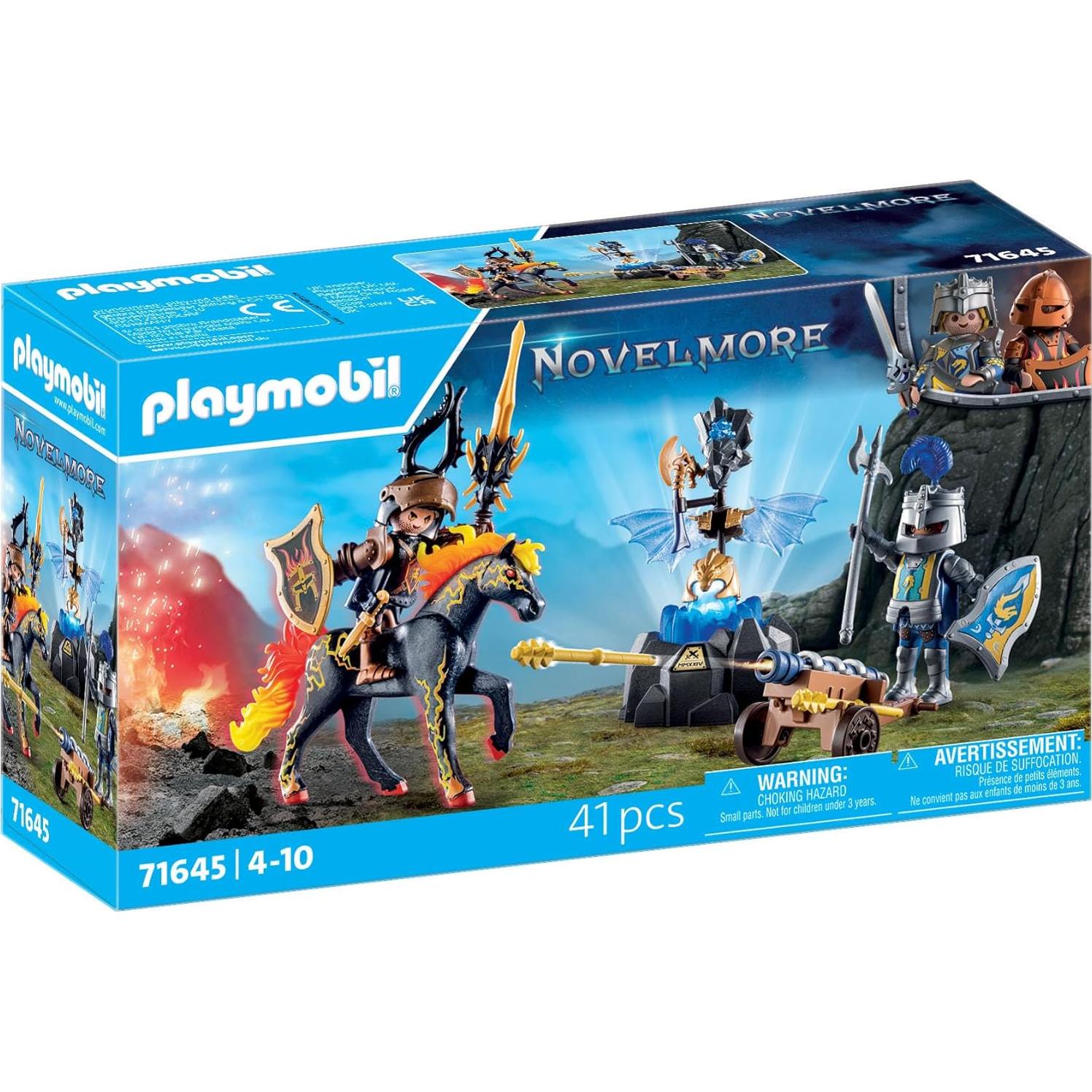 PLAYMOBIL Novelmore 71645 Caballeros y Caballo Juguete
