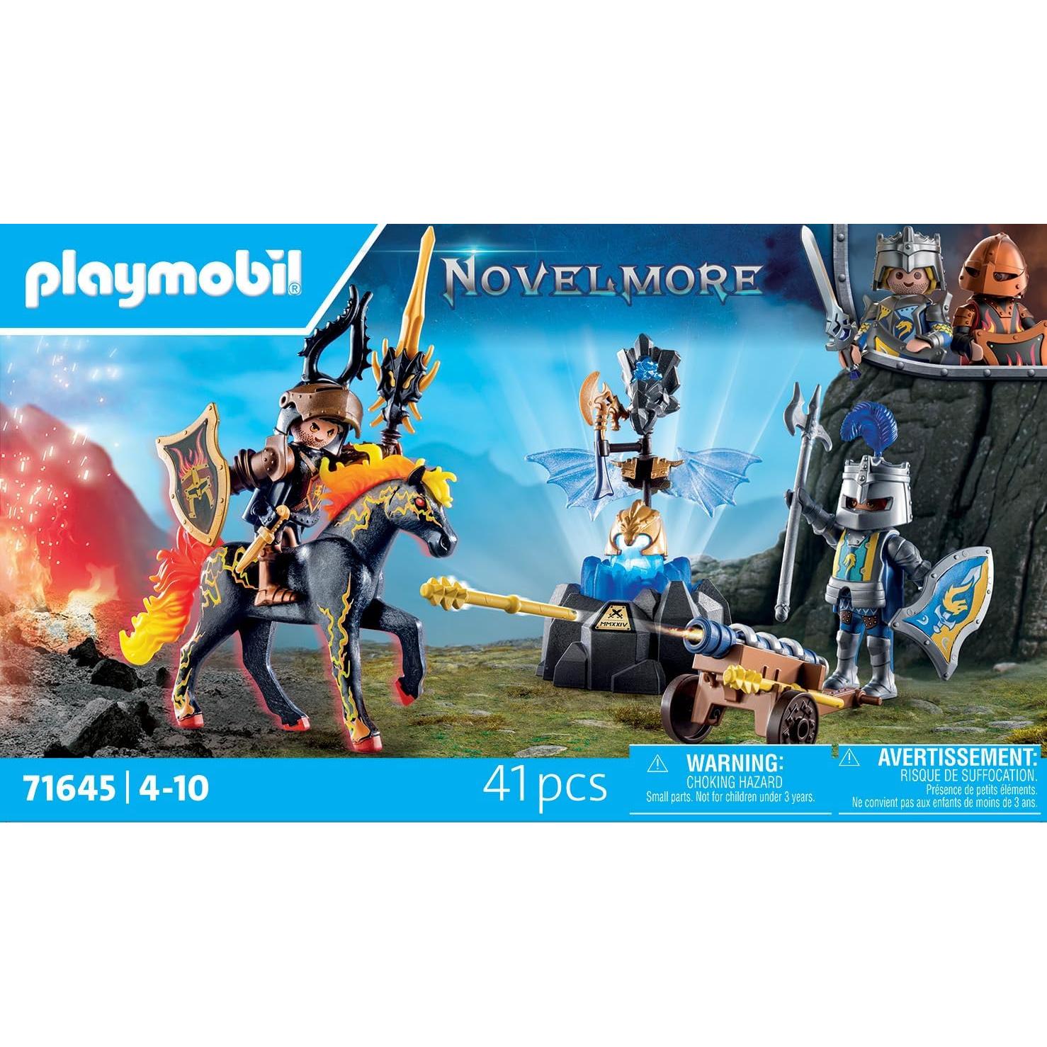 PLAYMOBIL Novelmore 71645 Caballeros y Caballo Juguete