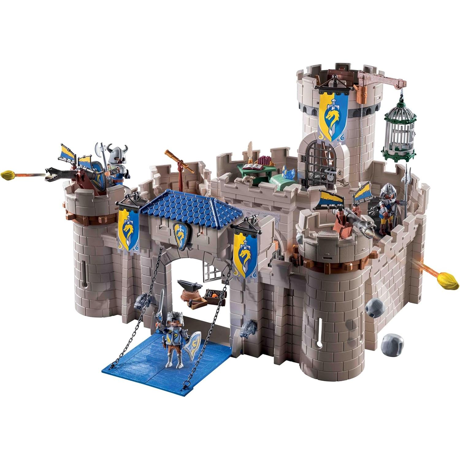 Castillo de Arwynn Playmobil 71642 con 3 caballeros y accesorios