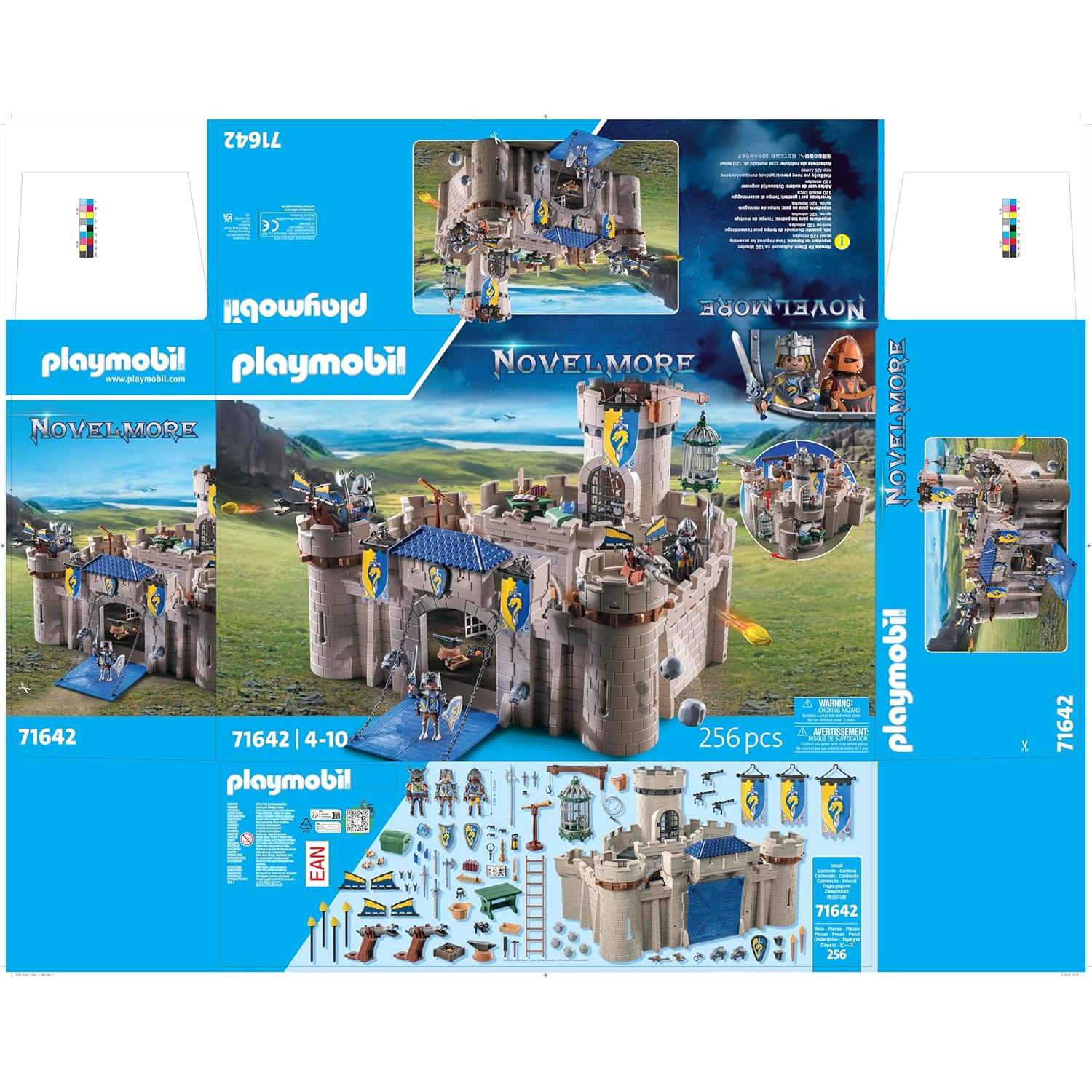 Castillo de Arwynn Playmobil 71642 con 3 caballeros y accesorios