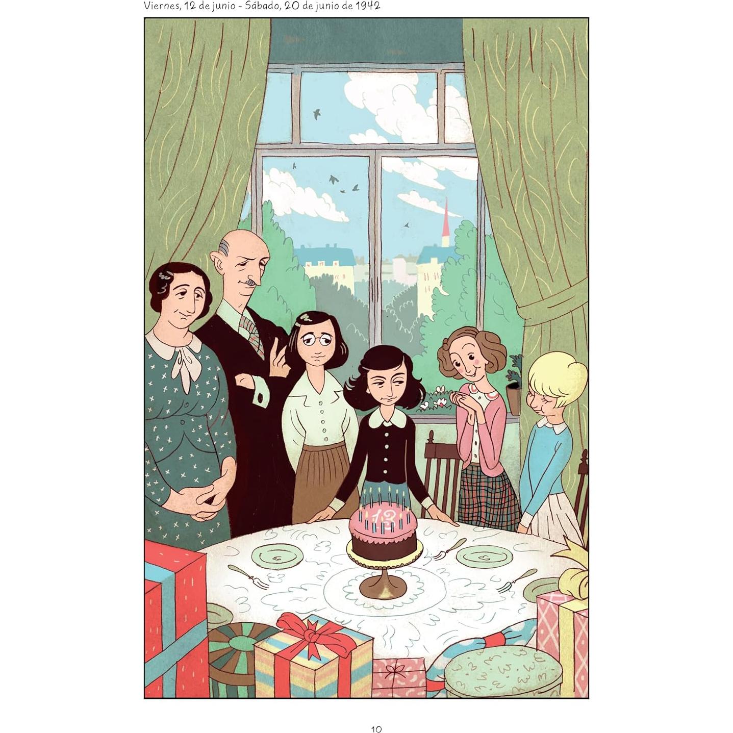 El Diario de Anne Frank (novela gráfica) / Anne Frank's Dairy: The Graphic Adaptation (Spanish Edition)