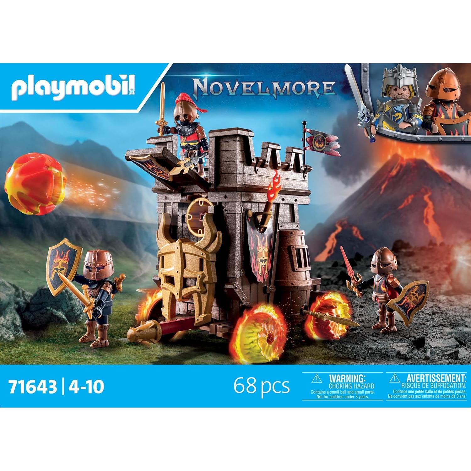 PLAYMOBIL Carro de Combate 71643 con Cañón y 3 Bandidos
