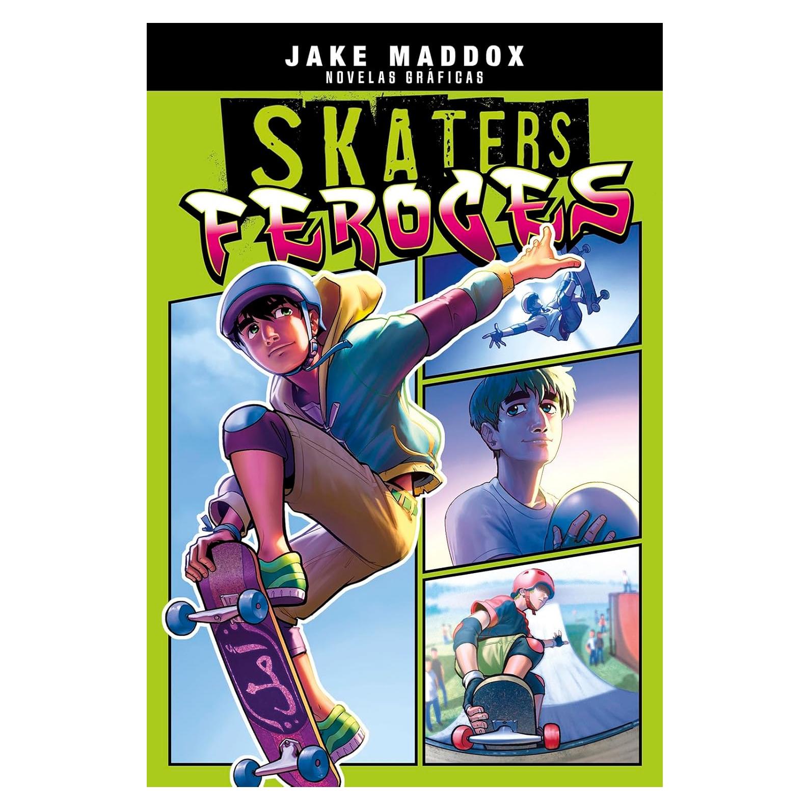 Skaters Feroces (Jake Maddox Novelas Gráficas) (Spanish Edition)