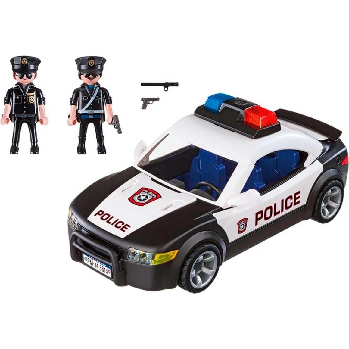 Juego Playmobil Patrullero Policial con Figuras y Accesorios