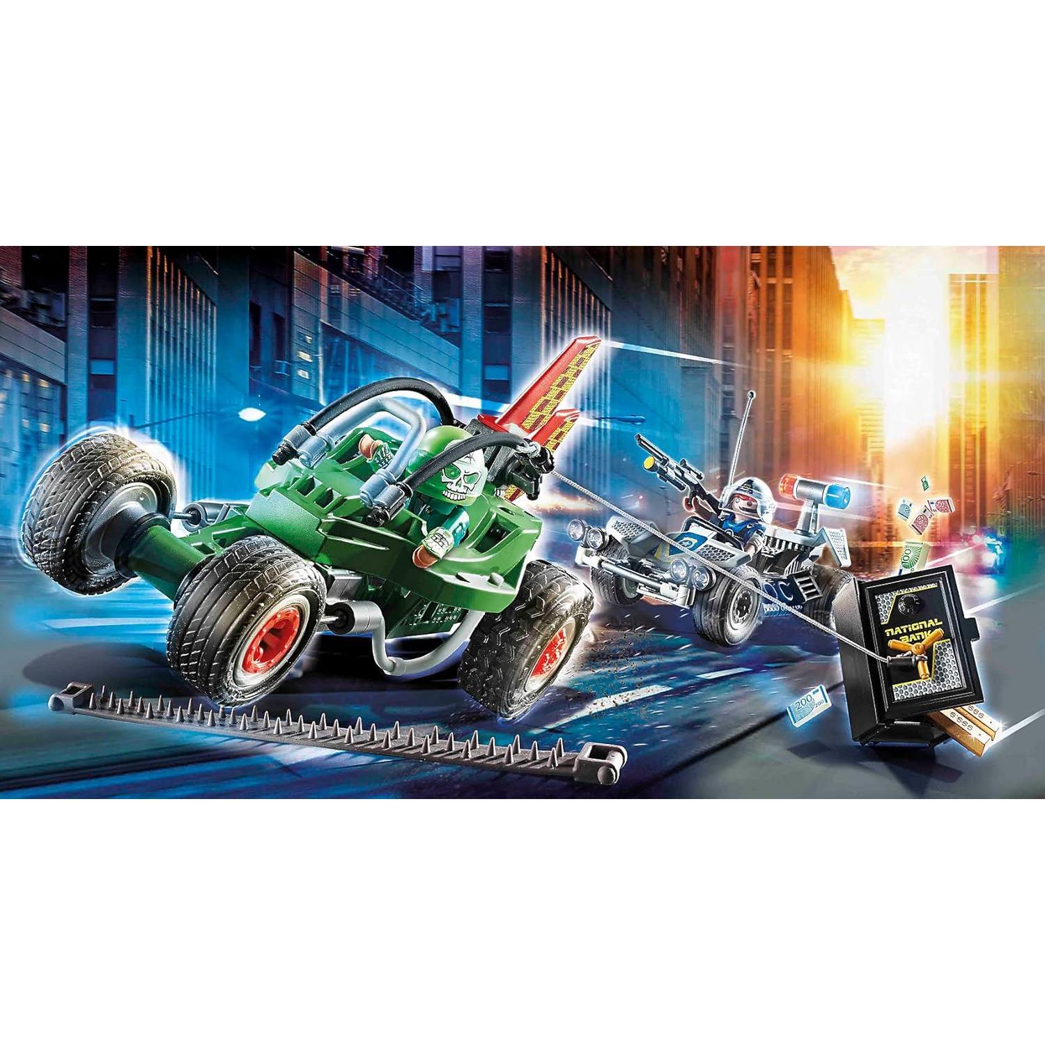 Set de Escape en Go-Kart Policía Playmobil 70577