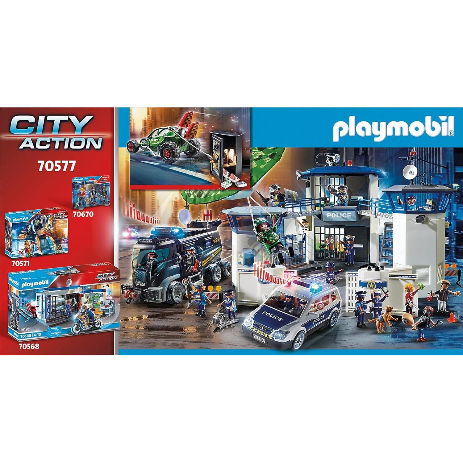 Set de Escape en Go-Kart Policía Playmobil 70577