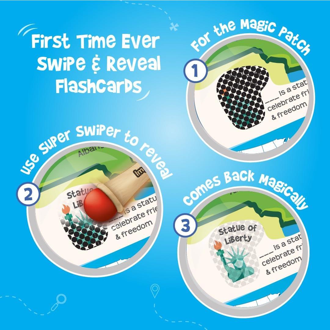 Tarjetas Flash Imagimake USA | Aprende 50 Estados y Banderas