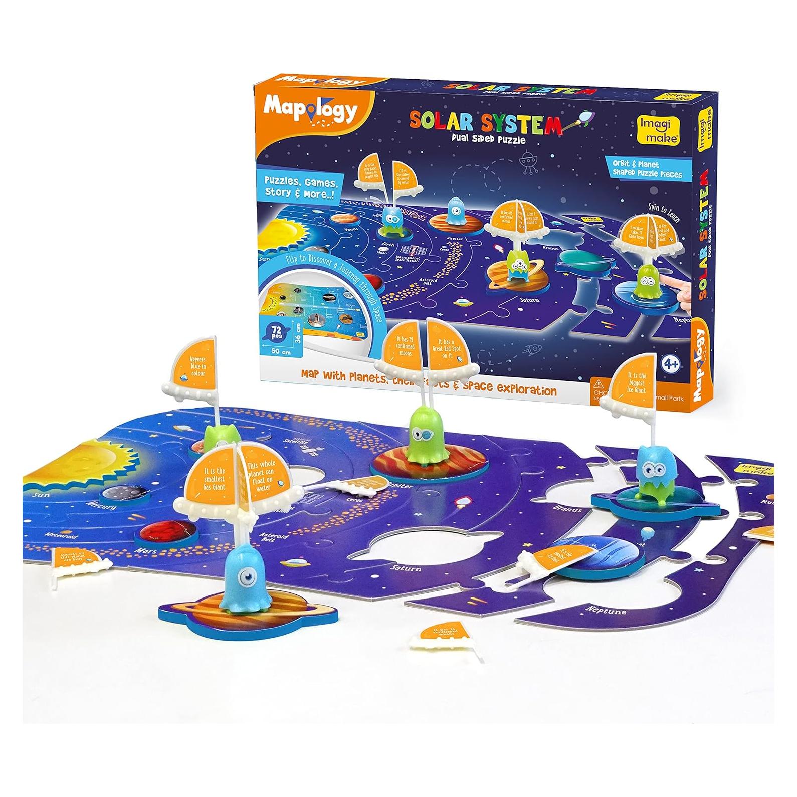 Imagimake Mapology Sistema Solar Juguete Educativo 4-8 Años