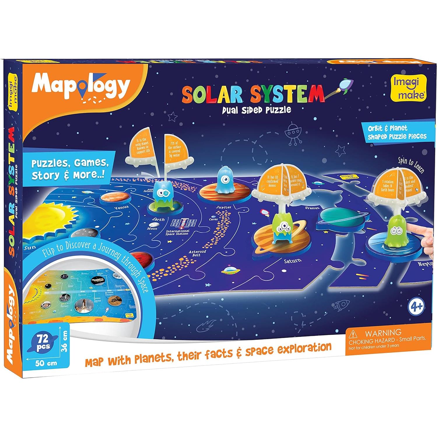 Imagimake Mapology Sistema Solar Juguete Educativo 4-8 Años