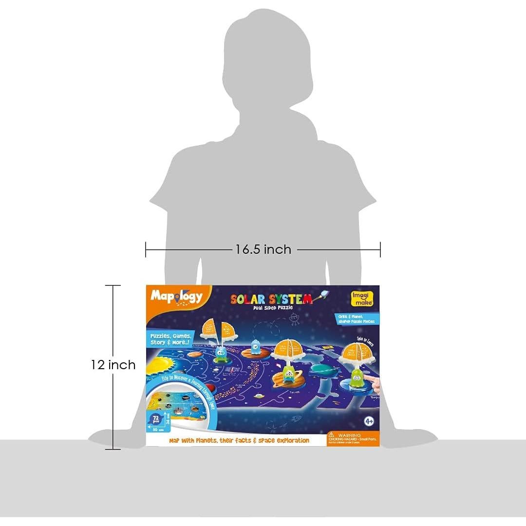 Imagimake Mapology Sistema Solar Juguete Educativo 4-8 Años