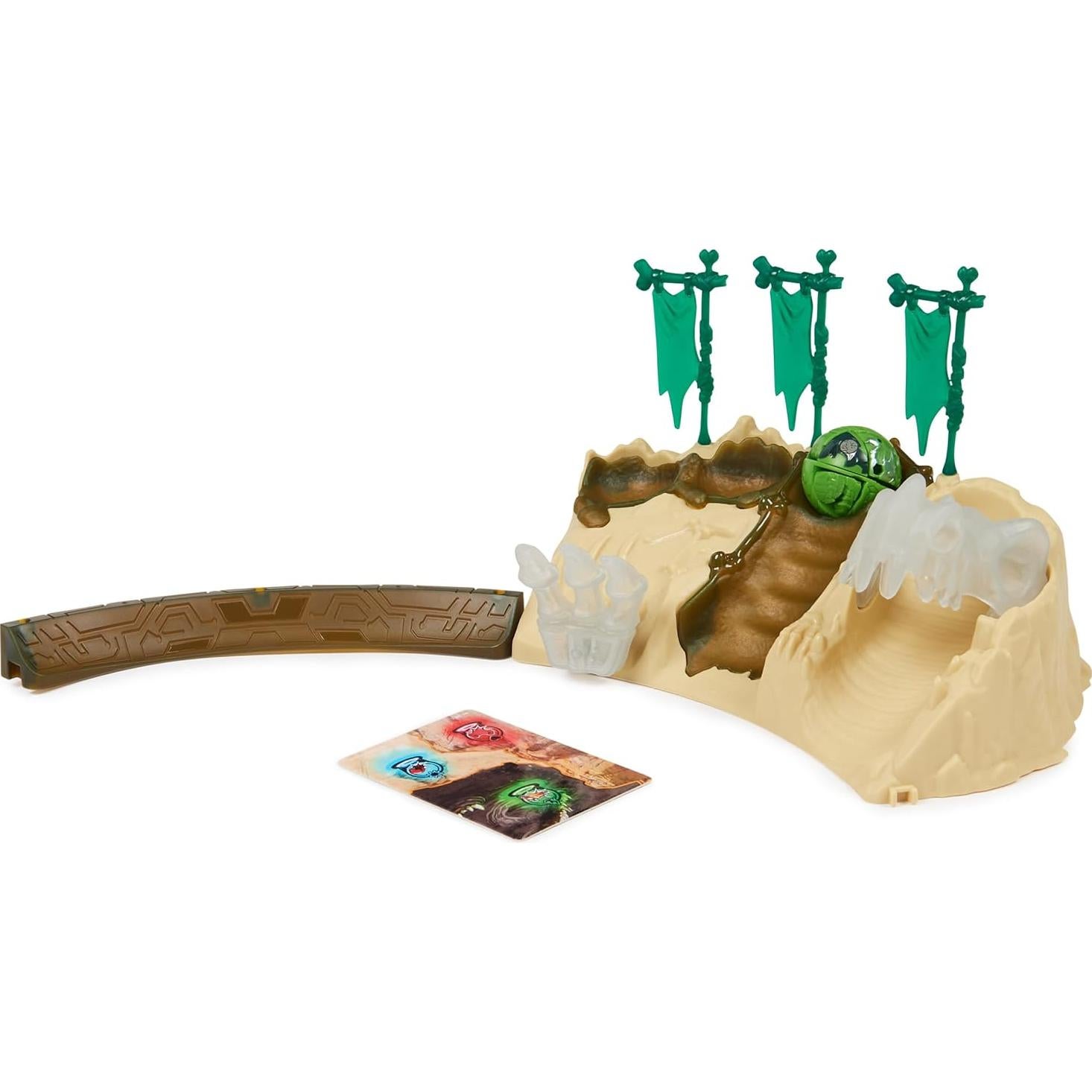 Conjunto de Entrenamiento Bakugan Spin Master Titanium Trox