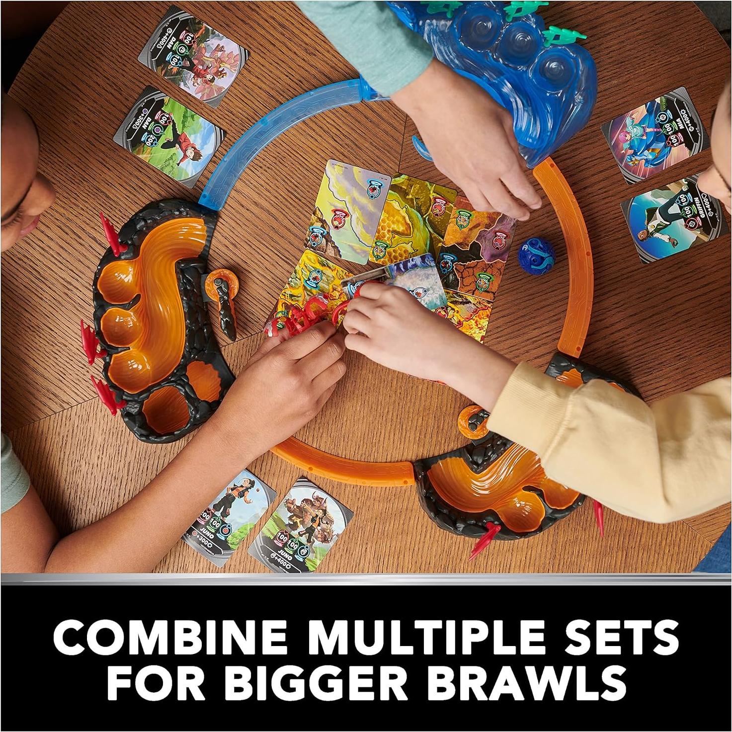 Conjunto de Entrenamiento Bakugan Spin Master Titanium Trox