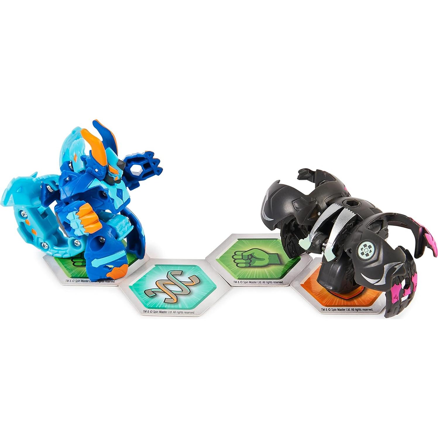 BAKUGAN Baku-Tin Metal con Darkus Sectanoid y Sorpresa