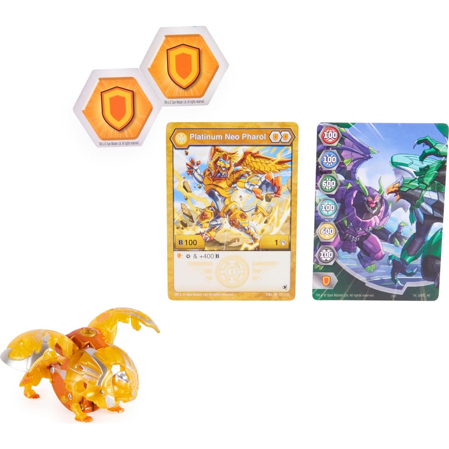 Bakugan Evolutions Spin Master Aurelus Neo Pharol Metal