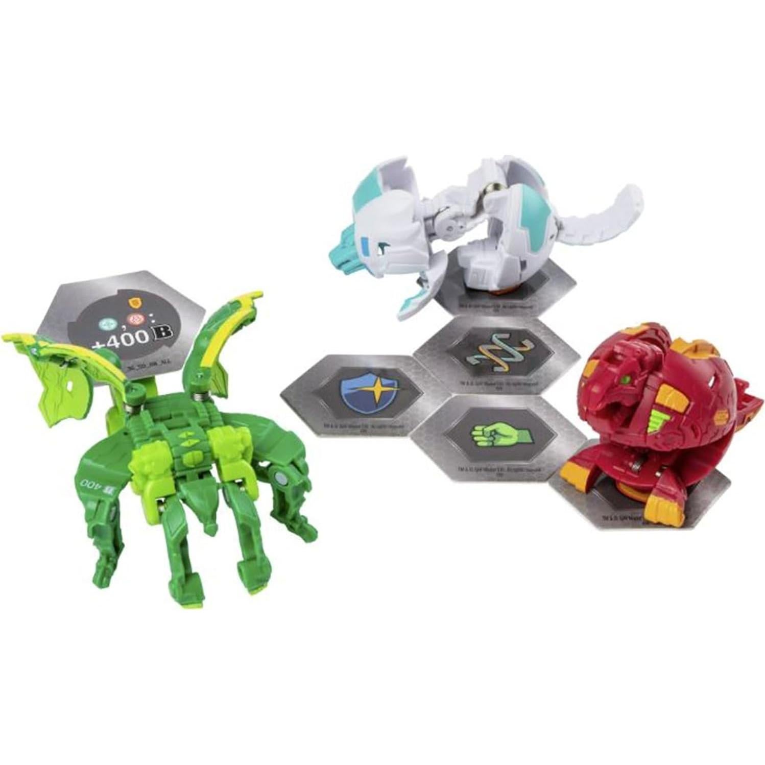 Paquete de Inicio Bakugan 3-Pack Ultra Ventus 6+