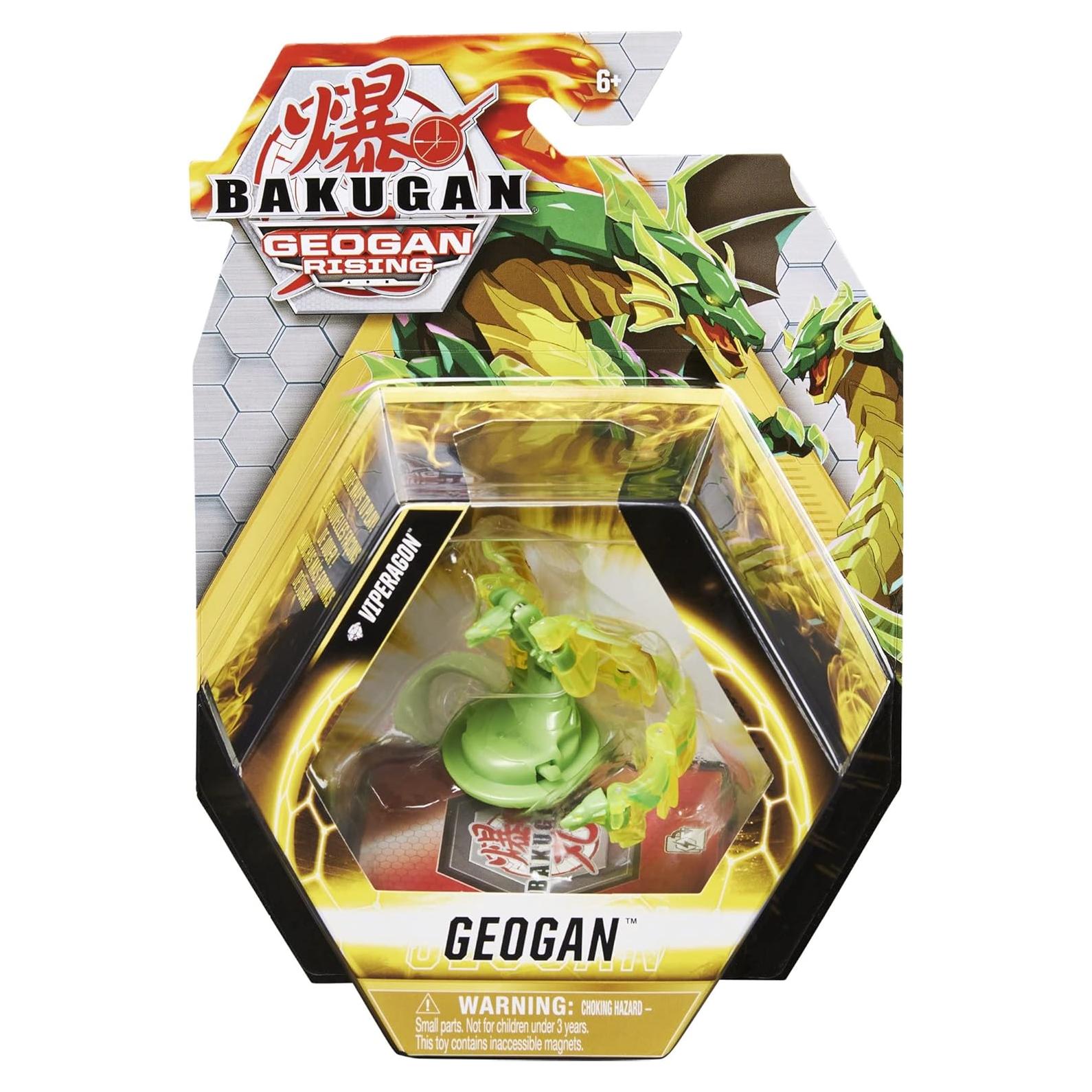 Geogan Rising 2021 Diamond Viperagon Geogan Collectible Action Figure and Trading Cards