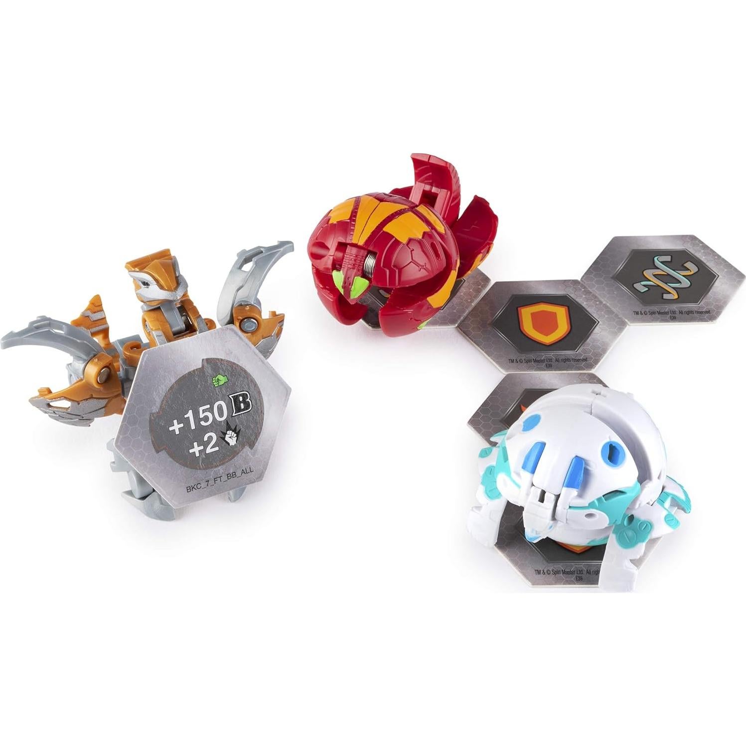 Battle Brawlers Starter Set with Transforming Creatures, Aurelus Nobilious, for Ages 6 & Up, Multicolor