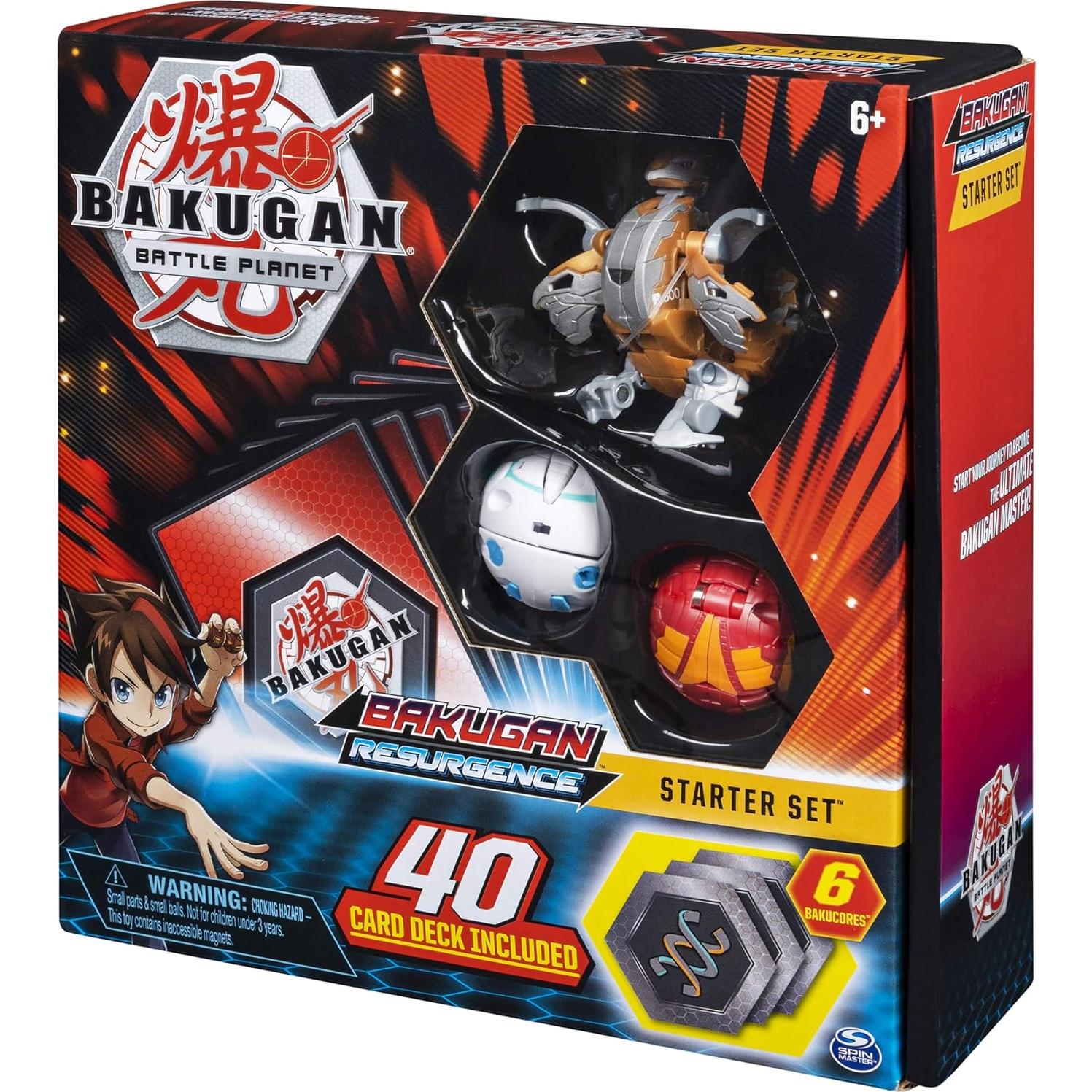 Battle Brawlers Starter Set with Transforming Creatures, Aurelus Nobilious, for Ages 6 & Up, Multicolor