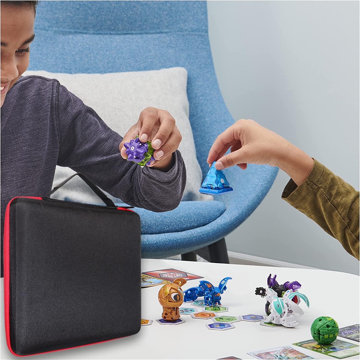 Estuche Organizador Bakugan 42 Juguetes Negro