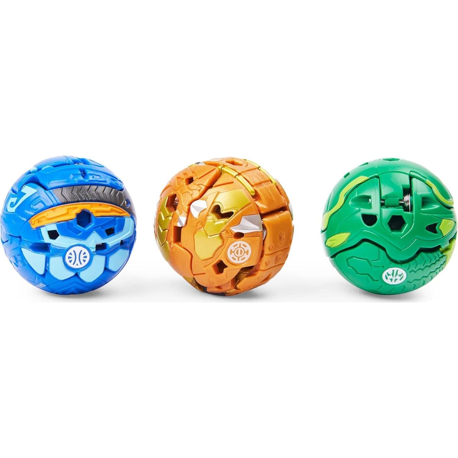 Bakugan Geogan Rising Spin Master Paquete Inicial 3-Piezas