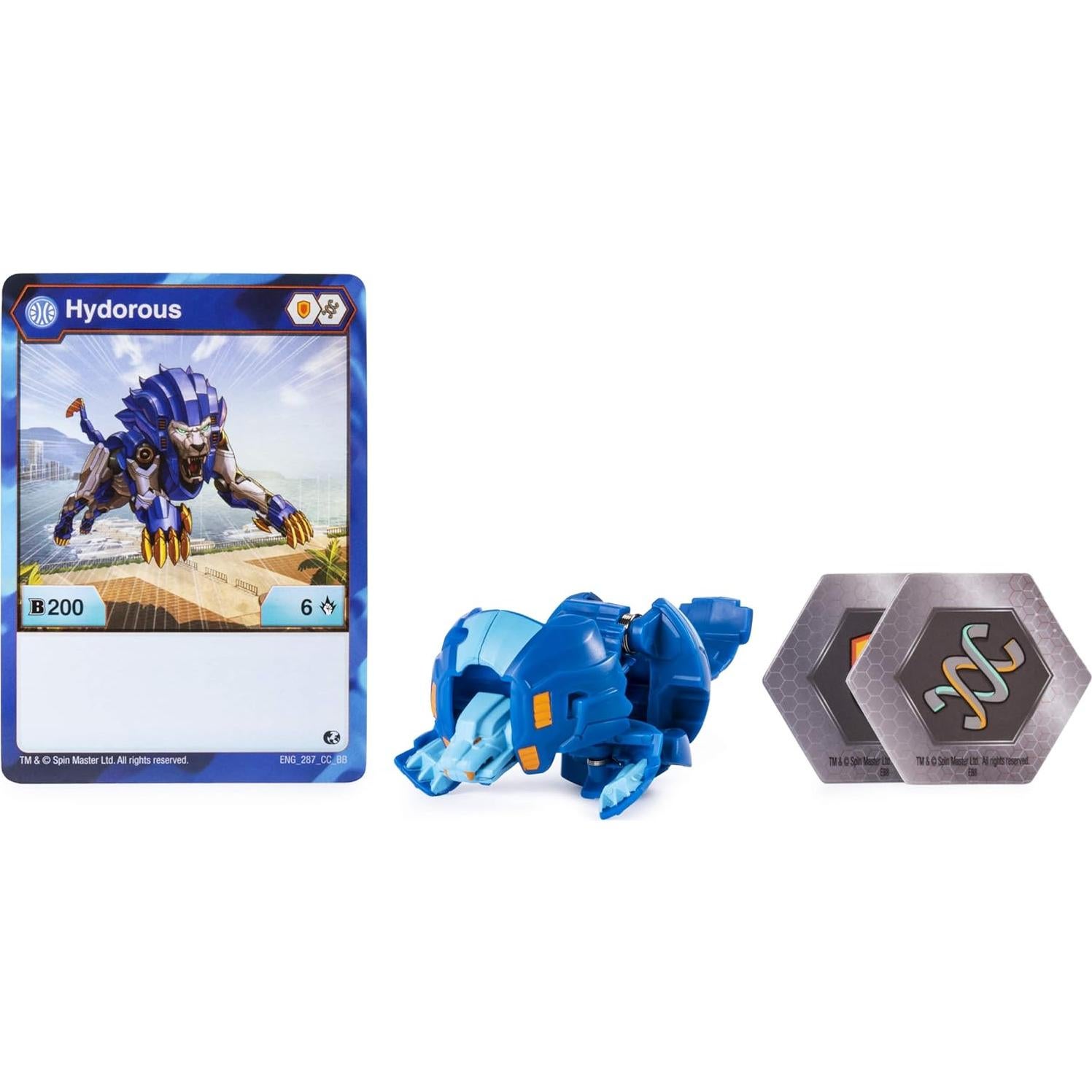 Bakugan Hydorous 5 cm criatura transformadora para 6 años