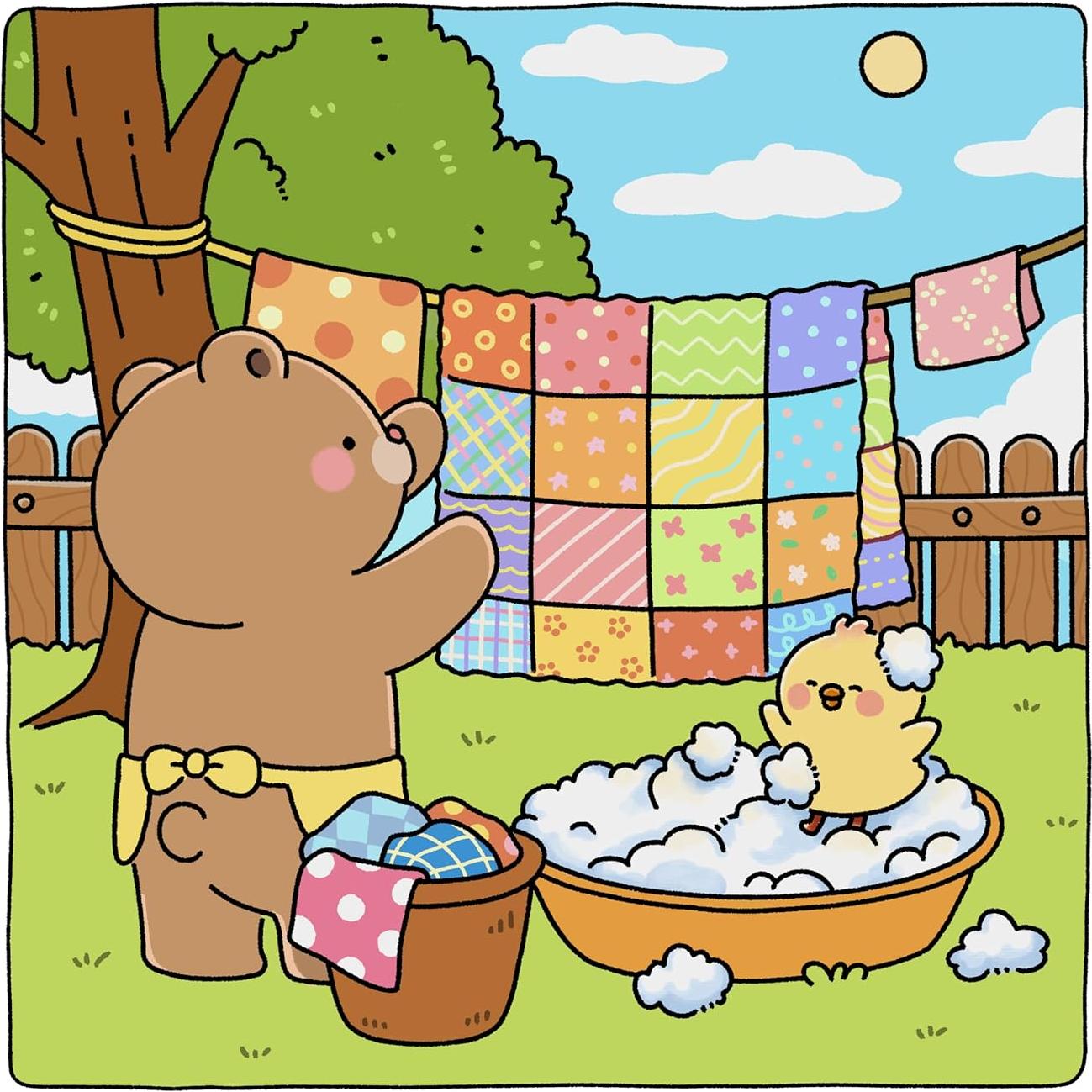 Gummy & Pecky: Super Cute Coloring Book for Adults and Teens about Besties and Their Heartwarming Adventures