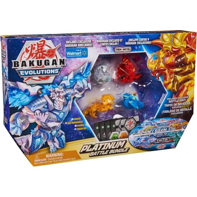 Paquete de Batalla Platinum Bakugan Evoluciones 0.54 kg