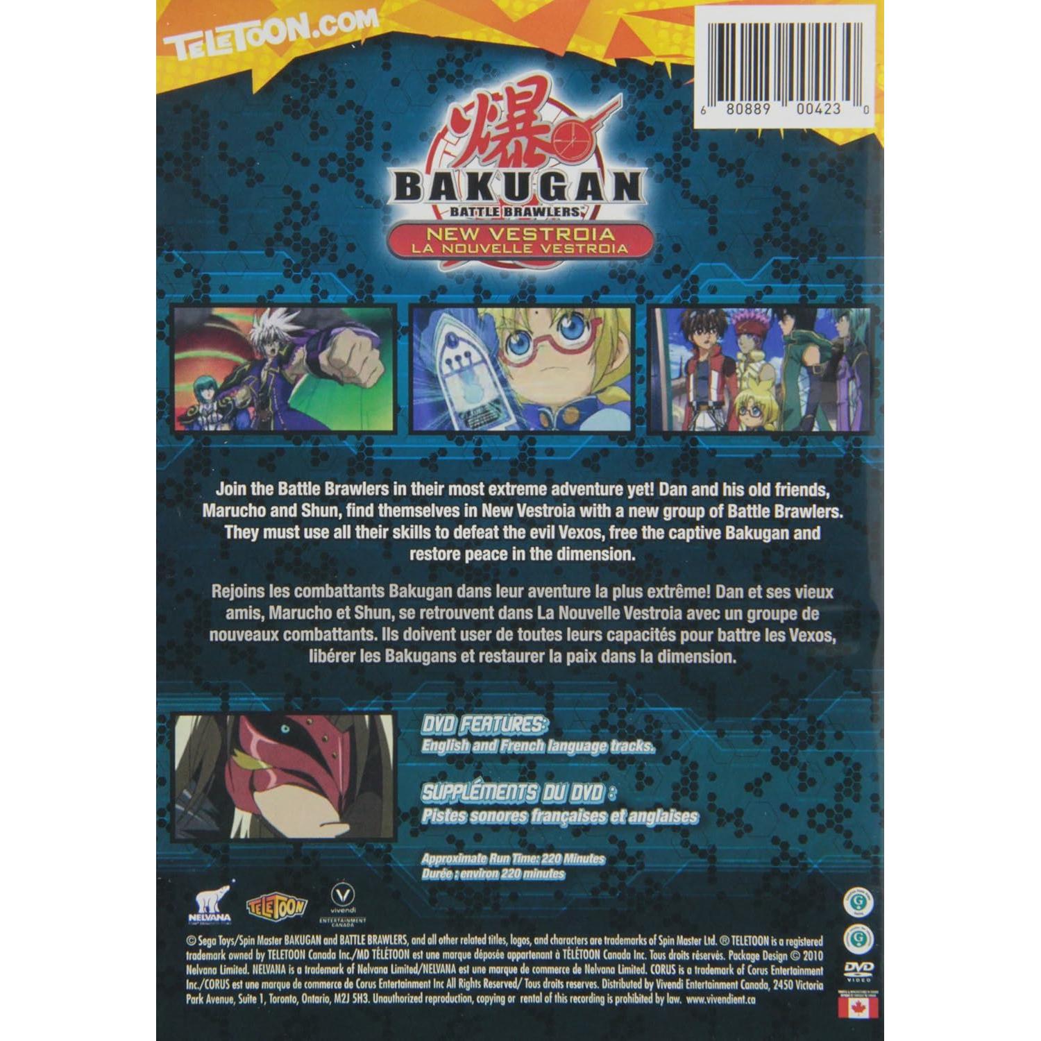 Bakugan Battle Brawlers DVD Vol. 3 - Nueva Vestroia