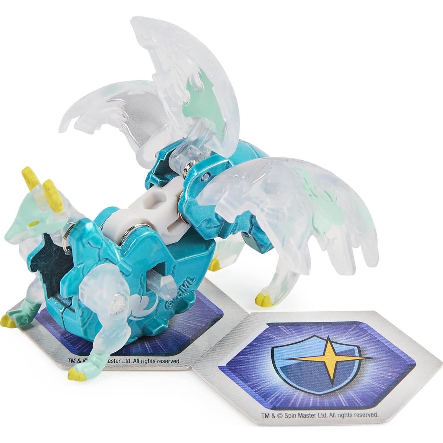 Bakugan Platino Haos Blitz Fox Figura Metal 6.35x16.51cm