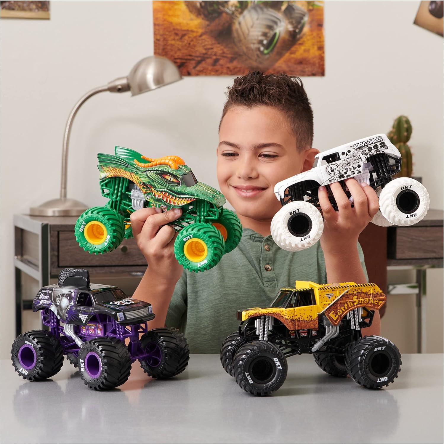 Camión Monster Jam Dragonoid Spin Master 1:24 Die-Cast