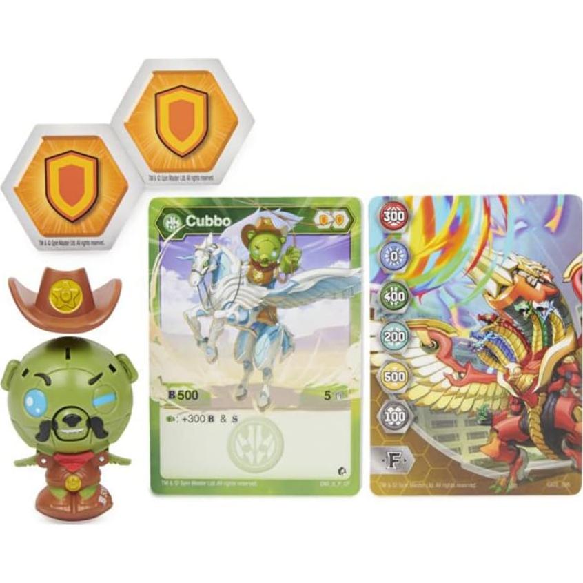 Bakugan Cubbo Cowboy Sheriff 15cm figura coleccionable