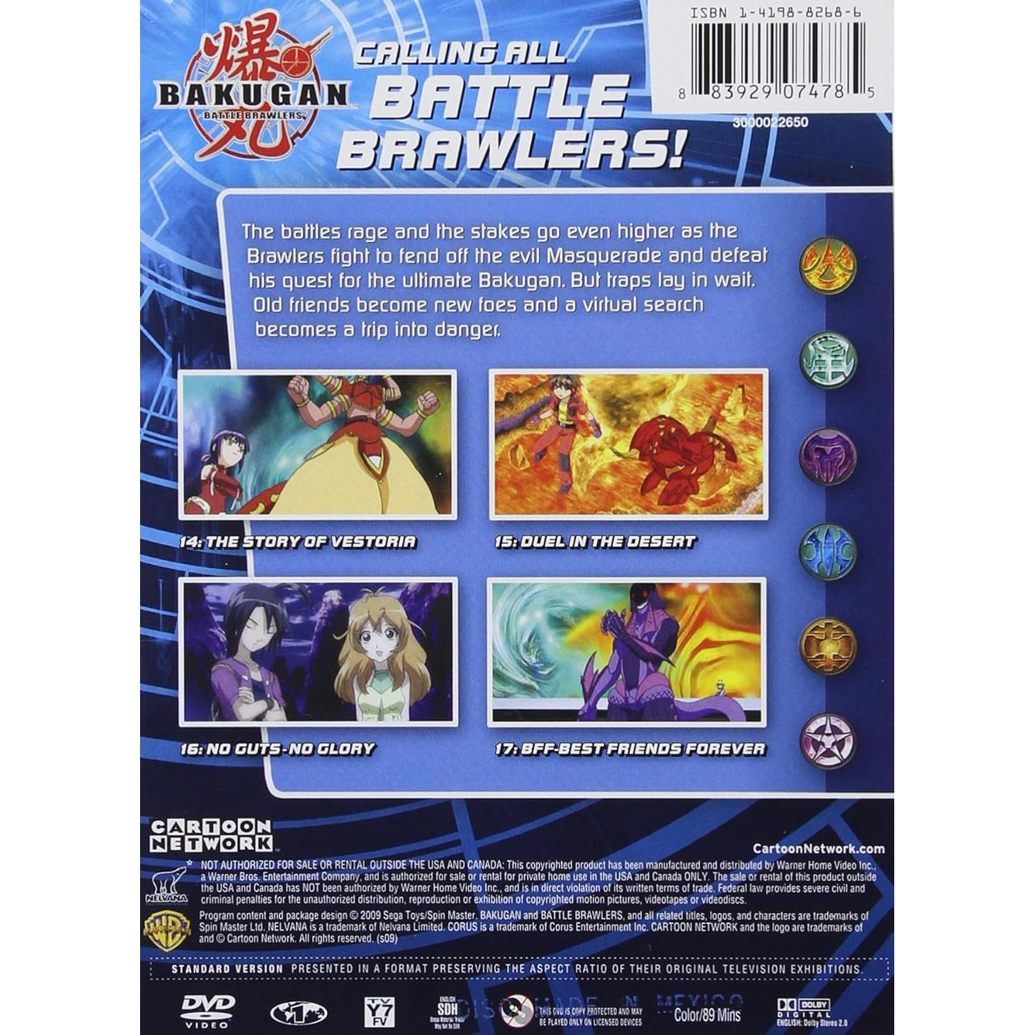 Bakugan Vol. 4: Heroes Rise - DVD Subtitulado