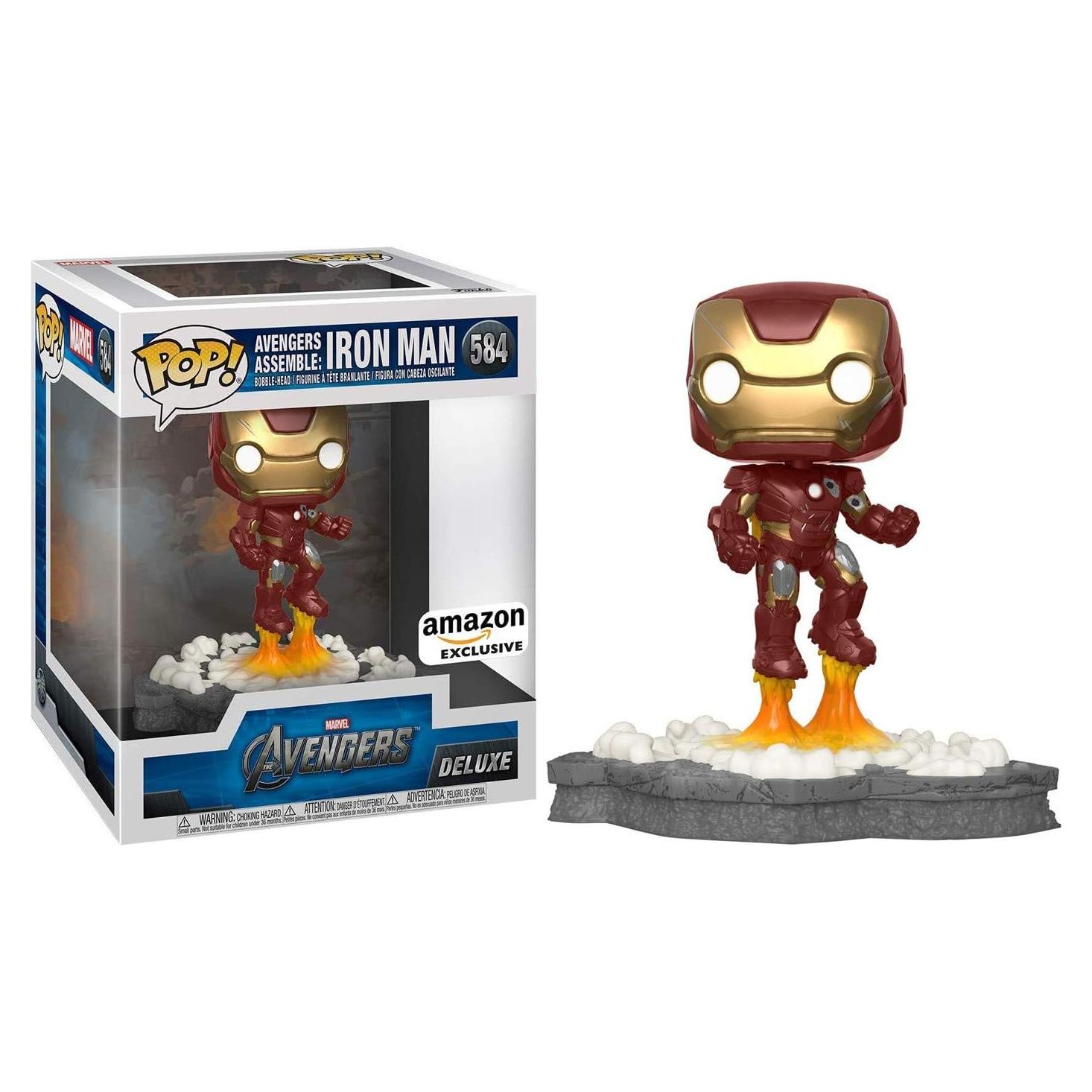 Funko Pop! Deluxe Marvel Vengadores Iron Man 13.97 cm