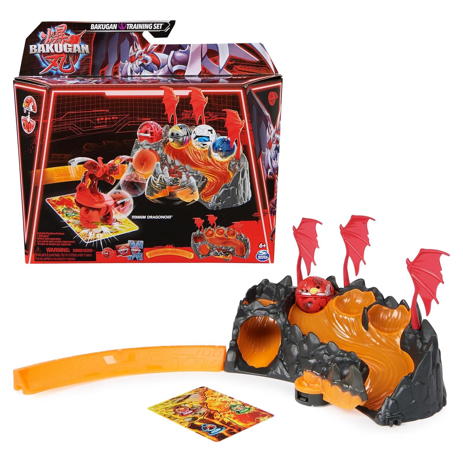 Conjunto de Entrenamiento Bakugan 3.0 con Obstáculos y Bola
