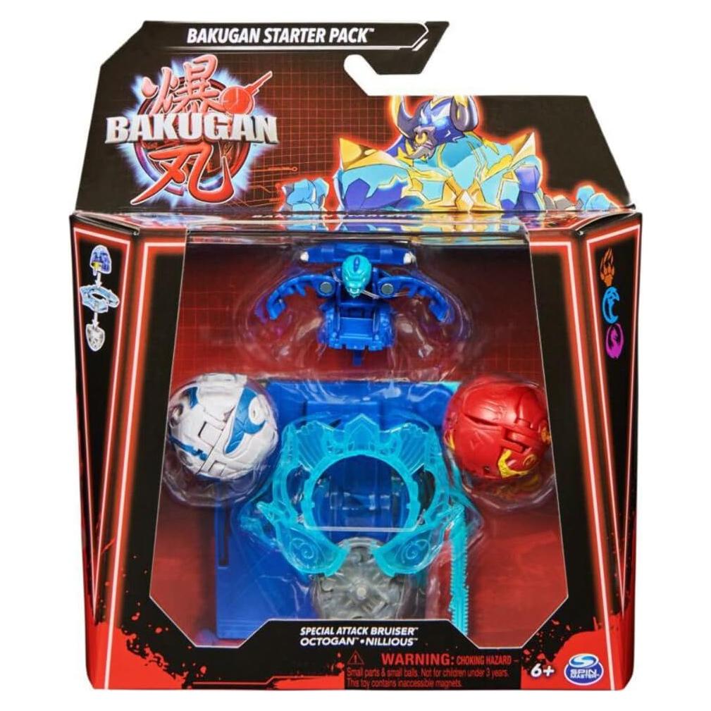 Bakugan Ataque Especial Bruiser Spin Master con Octogan