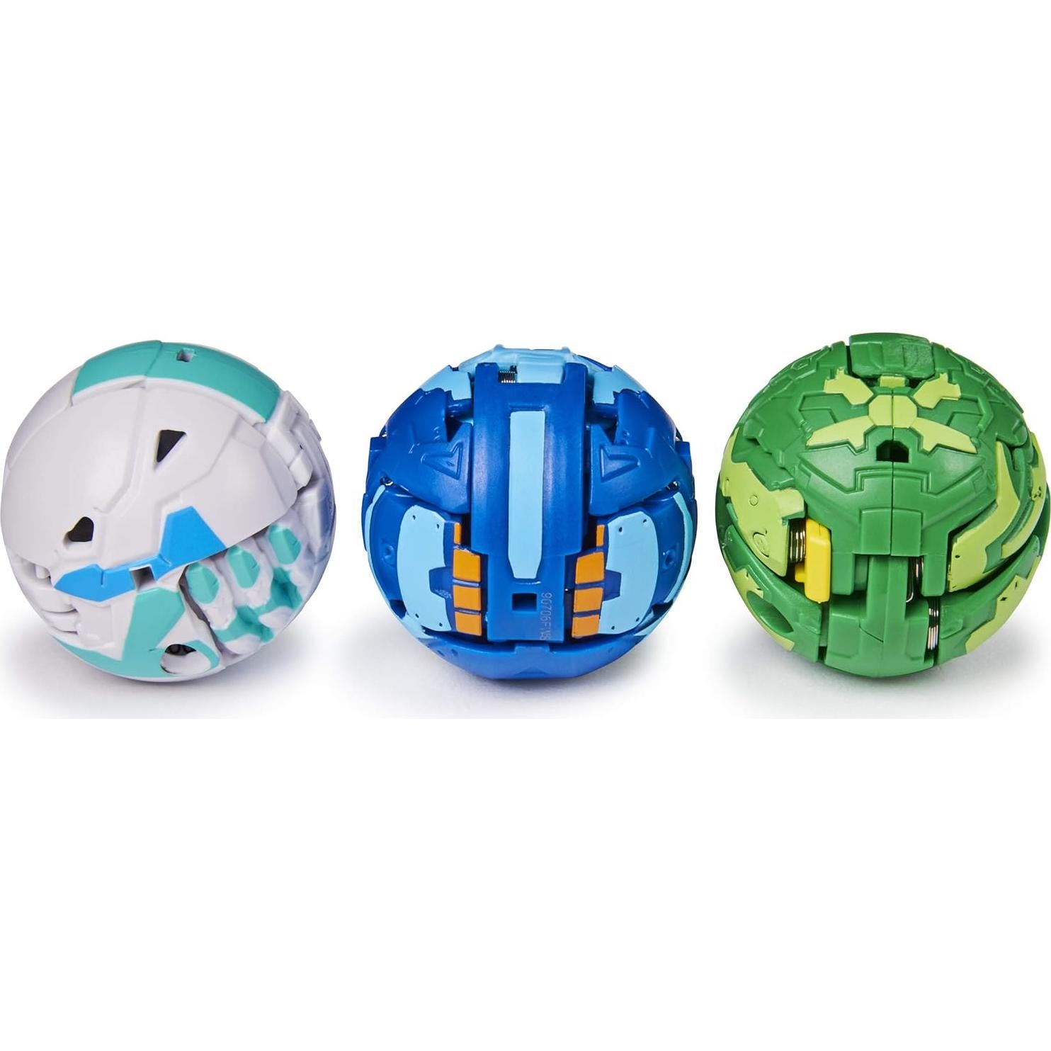 Paquete Inicial Bakugan Spin Master 3 Figuras Transformadoras