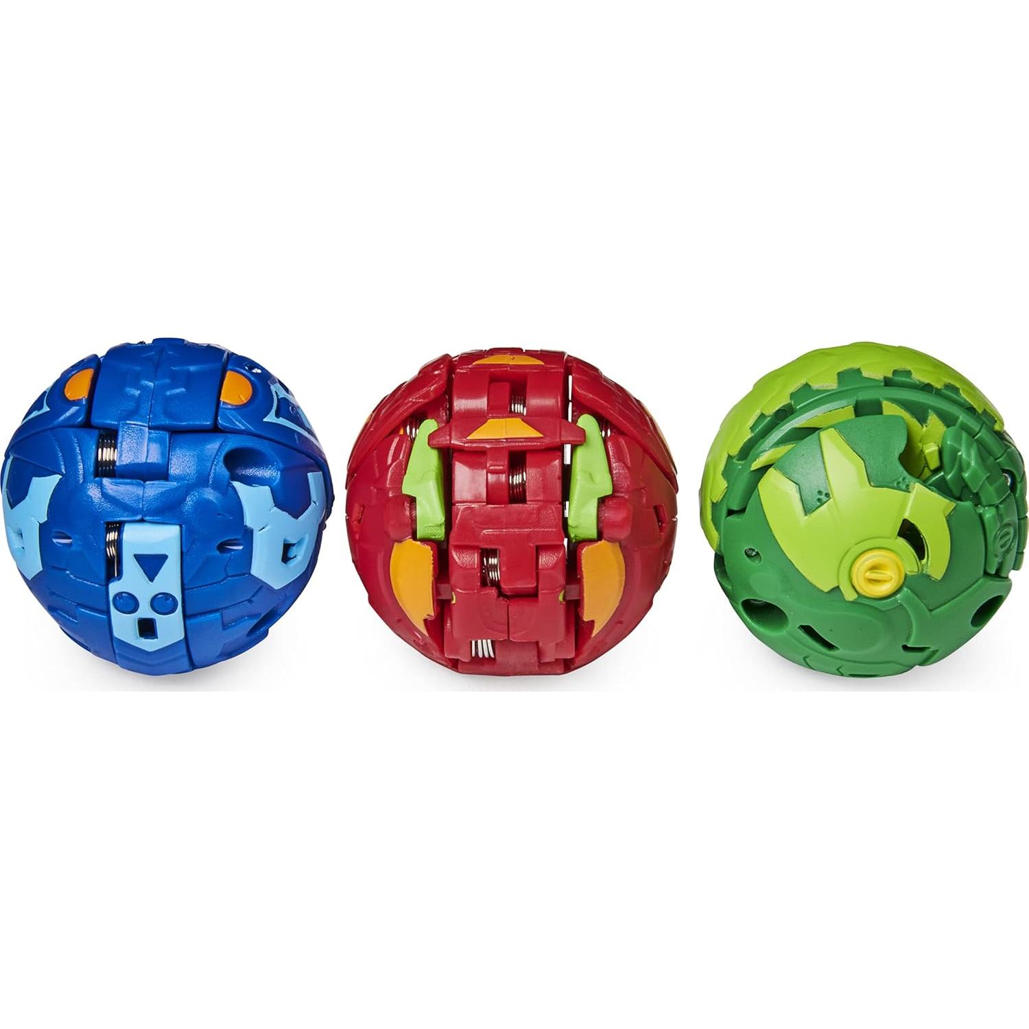 Paquete de Inicio Bakugan 3-Pack Spin Master Pyrus Trunkaious