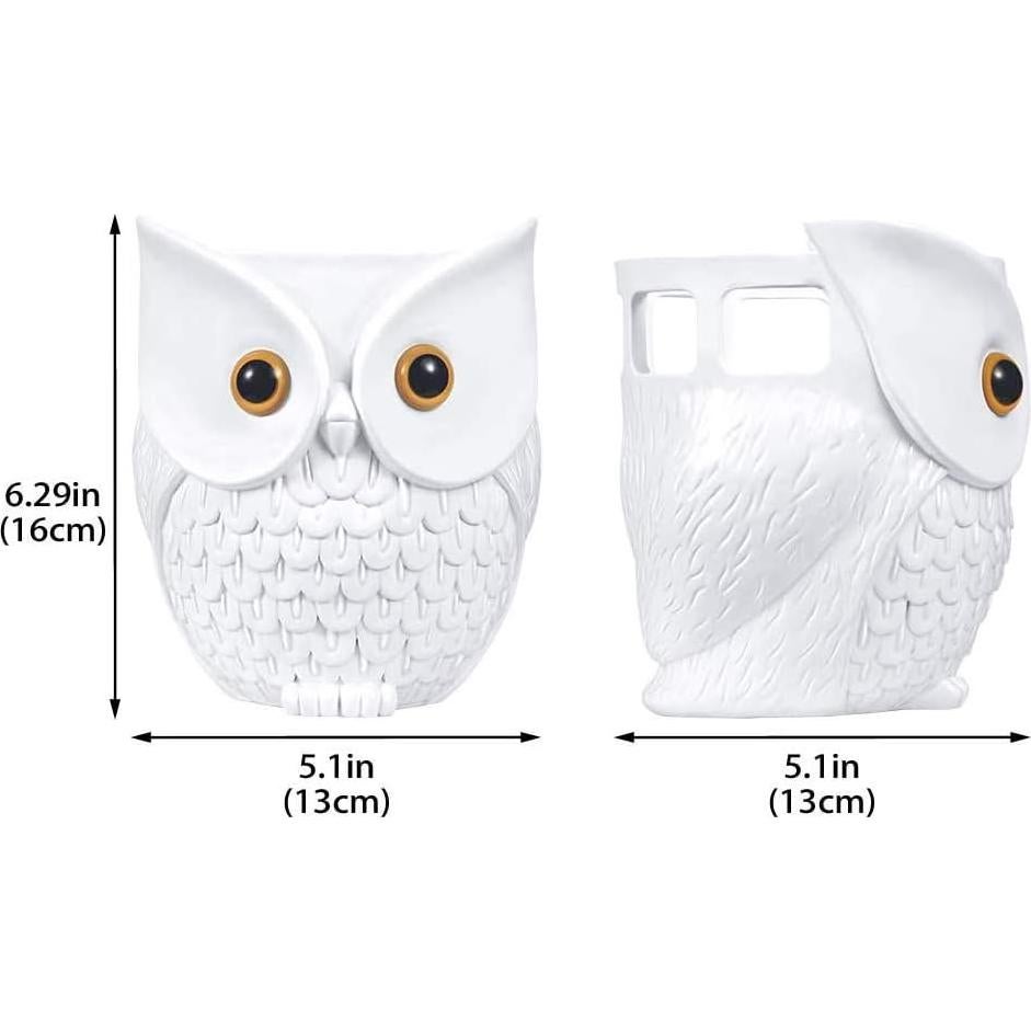 Soporte para Echo Dot LDYAN Búho Blanco Decorativo