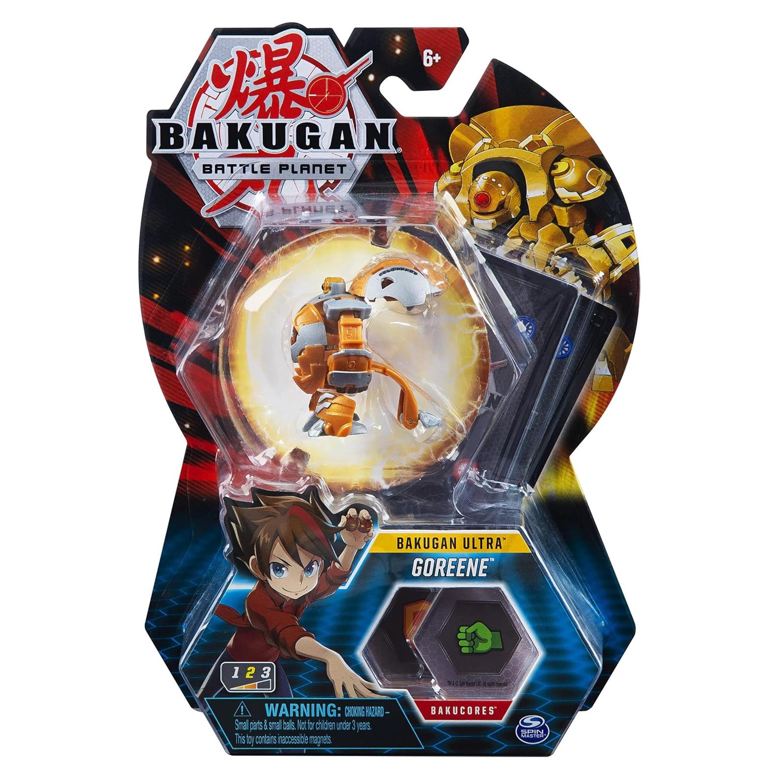 Ultra, Goreene, 3-inch Collectible Action Figure and Trading Card, for Ages 6 and Up