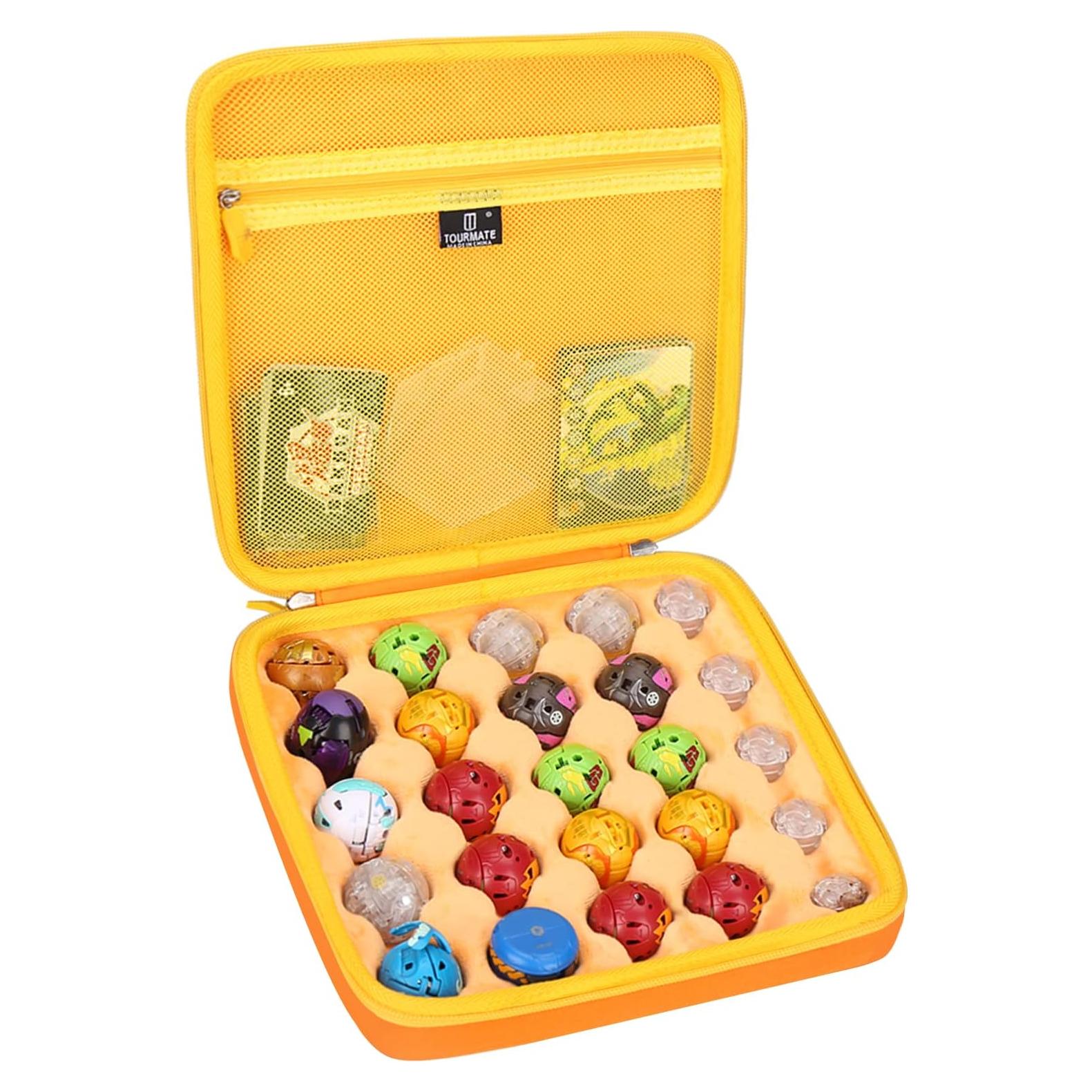 Caja de Almacenamiento Tourmate para Juguetes Bakugan 25 Piezas