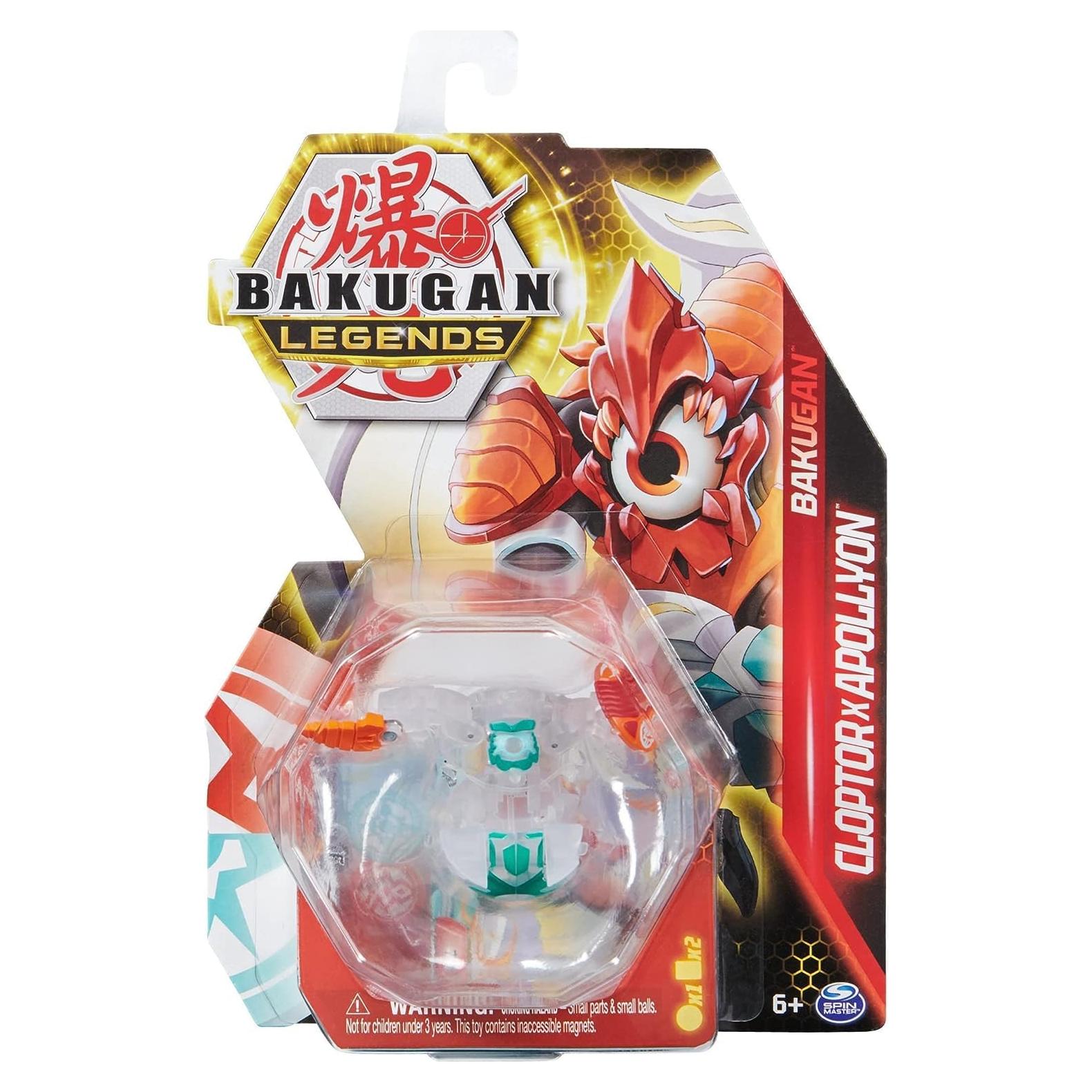 Bakugan Leyendas 2023 Cloptor x Apollyon figura 7.6 cm