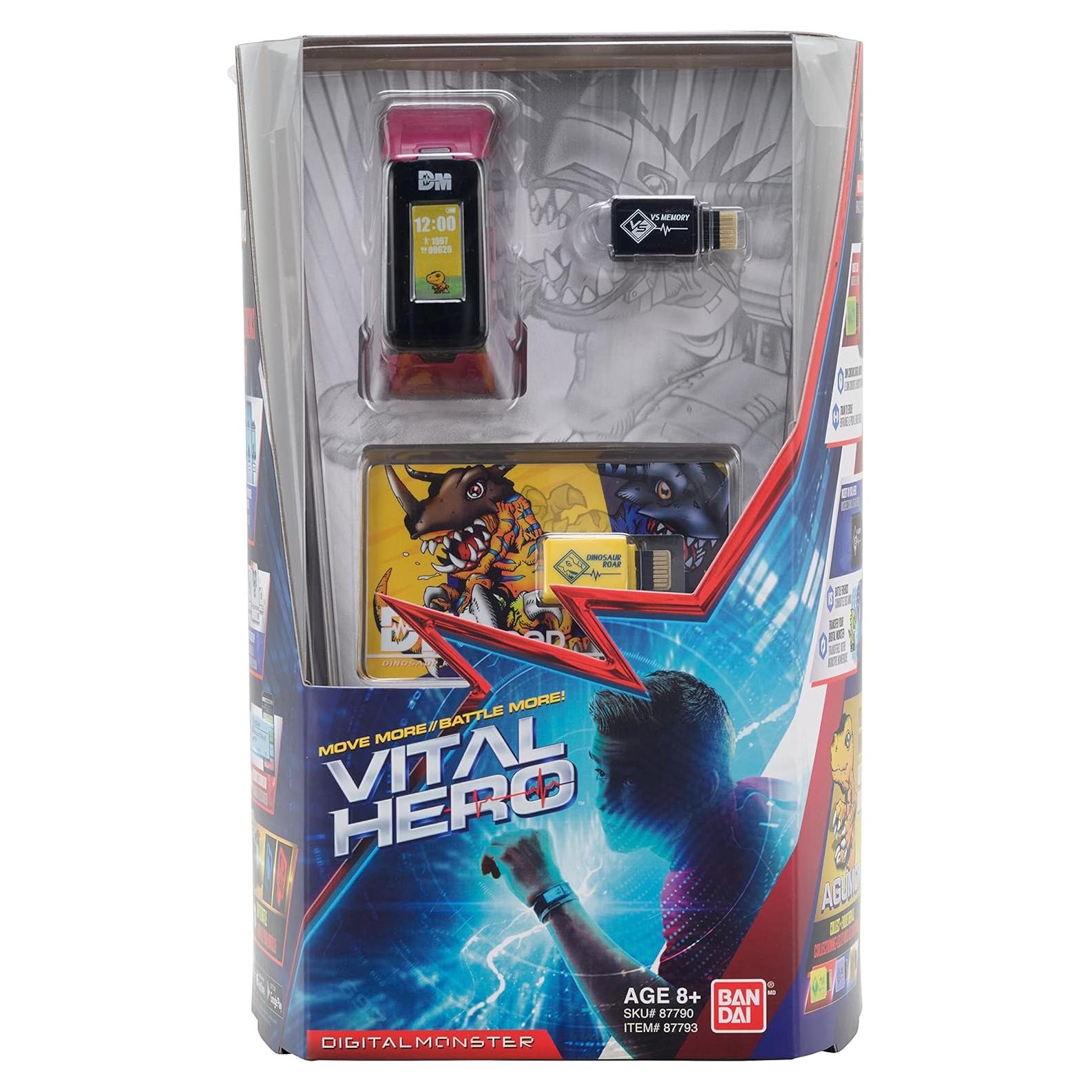 Reloj Digital Interactivo Bandai Namco Vital Hero Rojo