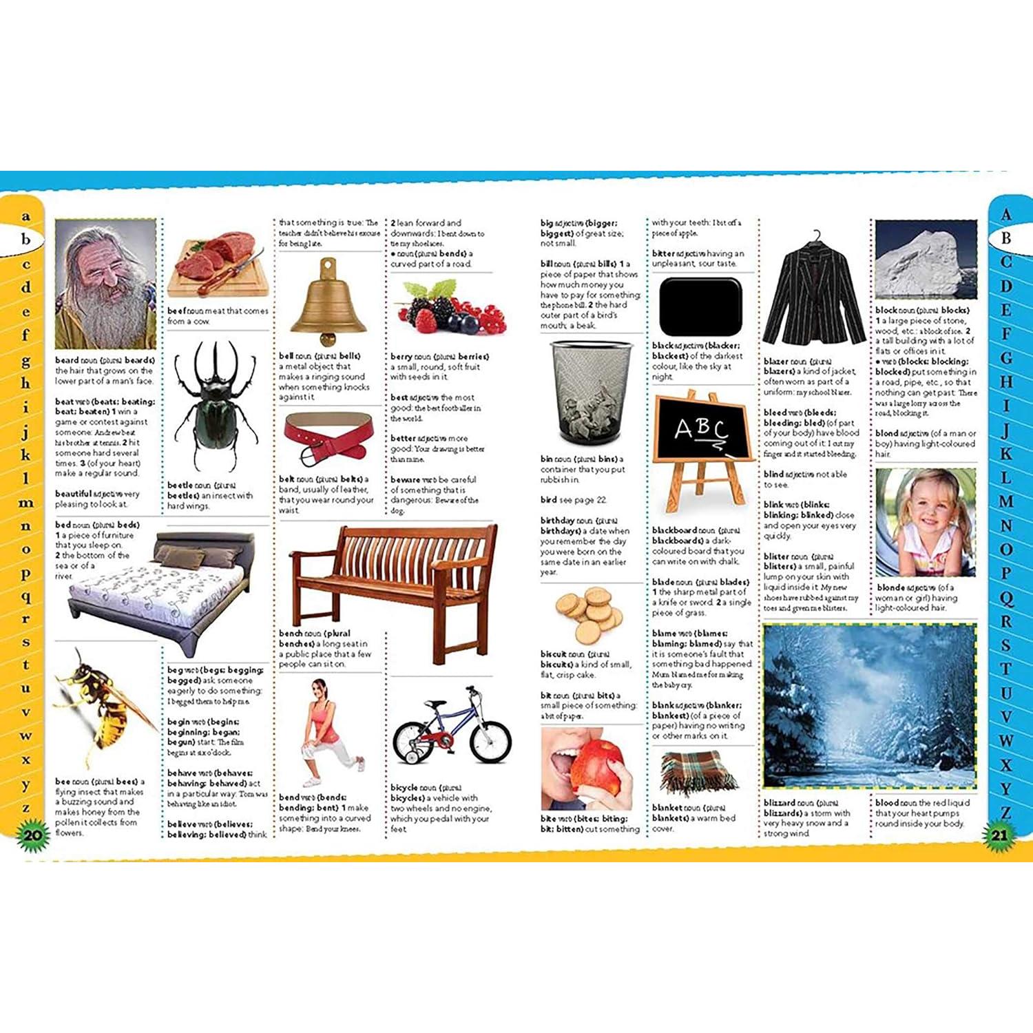 Children's Dictionary: 3,000 Words, Pictures, and Definitions