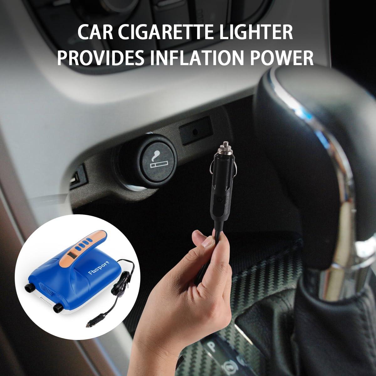 FBSPORT Bomba Eléctrica 20PSI para Paddleboard y Colchonetas