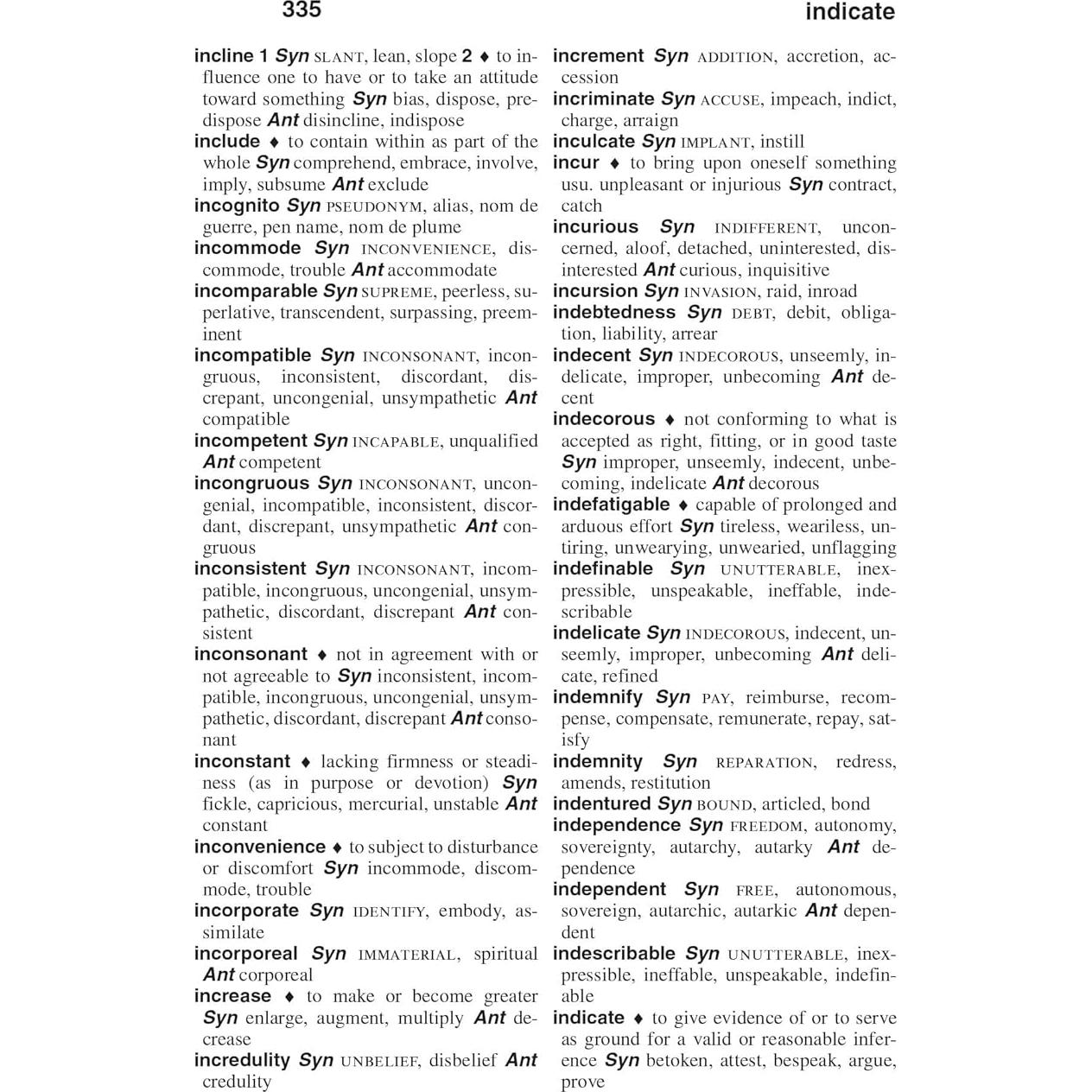 Webster's Dictionary & Thesaurus, Newest Edition