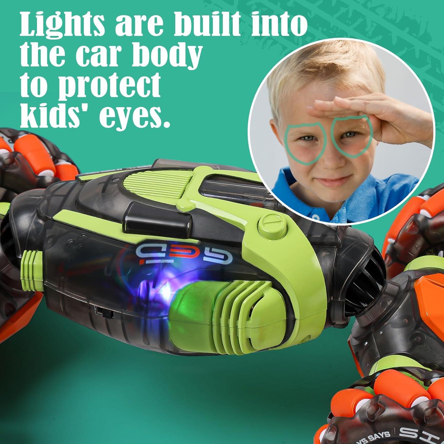 Coche Acrobático RC FUNiOi QX035 4WD Detección de Gestos