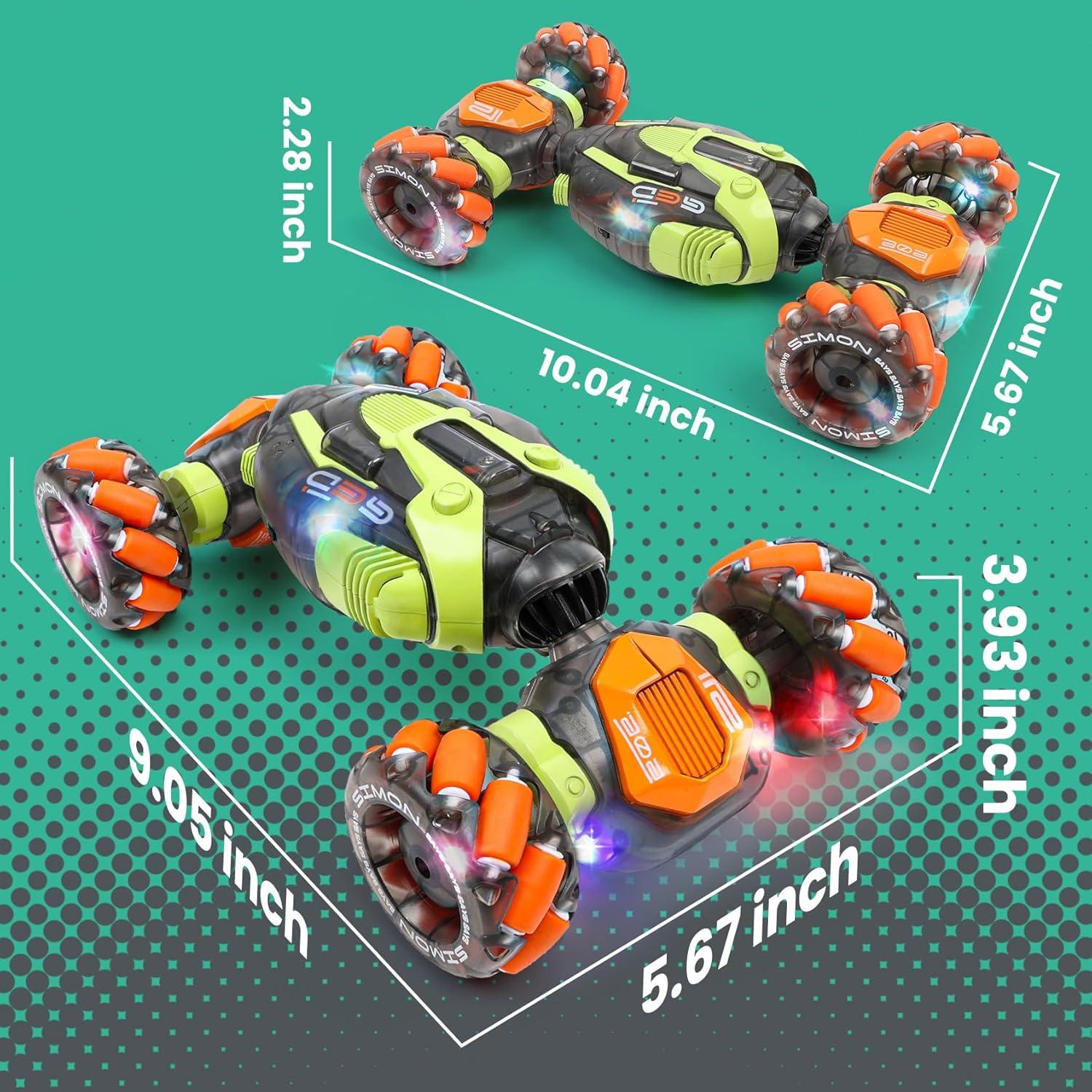 Coche Acrobático RC FUNiOi QX035 4WD Detección de Gestos