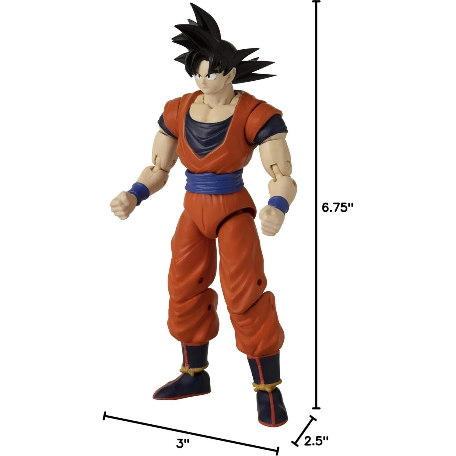 Figura de Acción Goku Dragon Stars Bandai 16 cm 3 Piezas