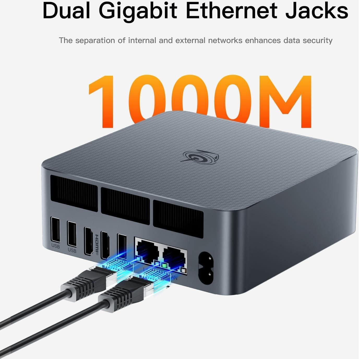 Beelink EQR5 Mini PC AMD Ryzen 7 32GB RAM 500GB SSD