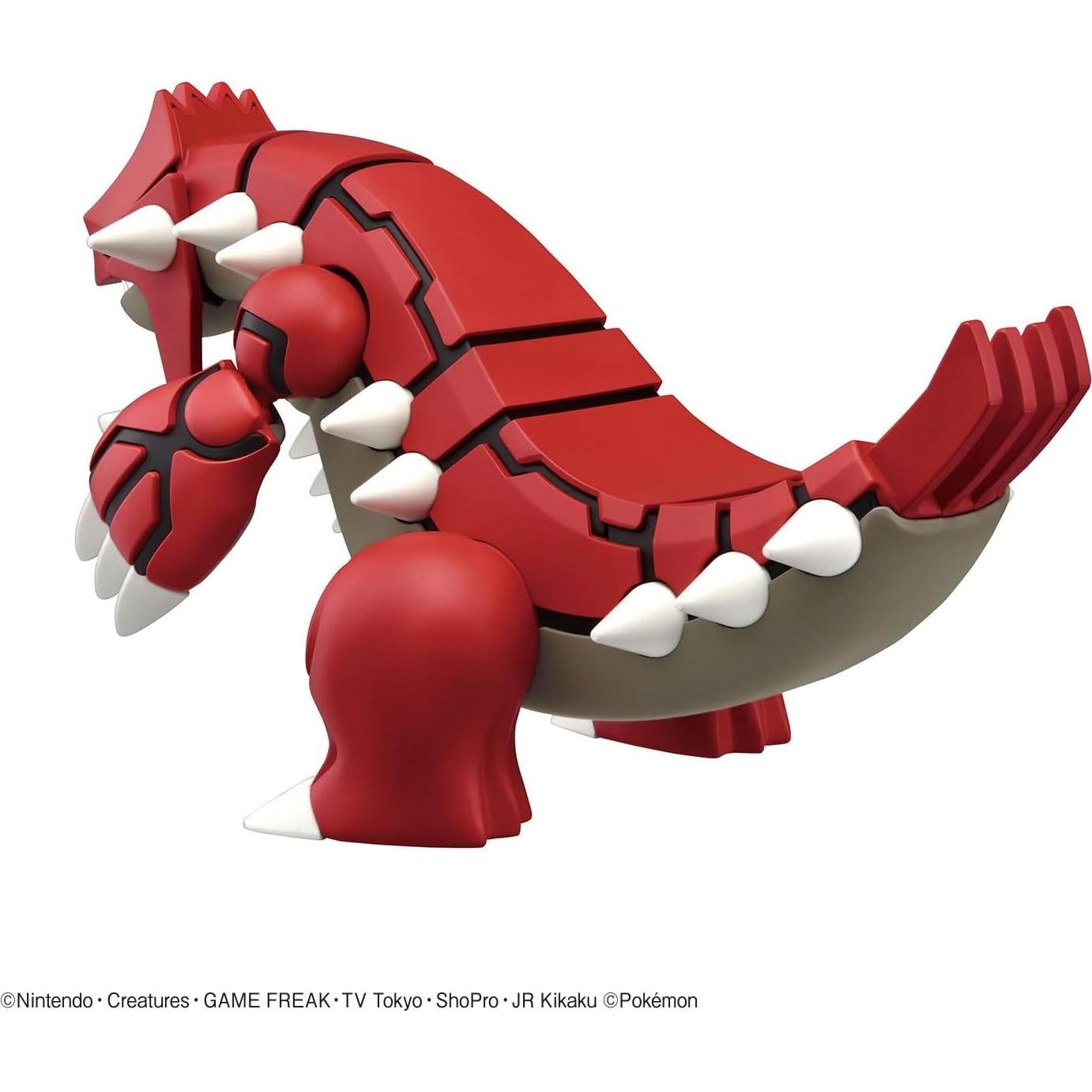 Kit de Modelo Plamo Pokémon Groudon Bandai 108 mm